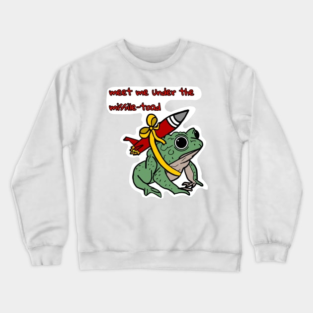 Missile-Toad Crewneck Sweatshirt by Underbite Boutique